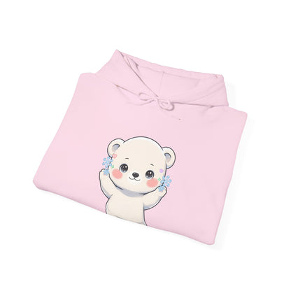 Kawaii Polar Bear Hoodie for Cute Winter Style