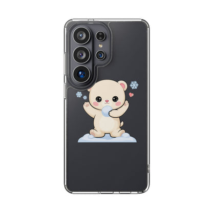 Kawaii Polar Bear Phone Case for Cute Animal Fans