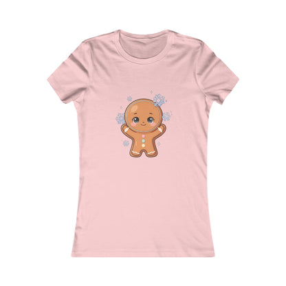 Kawaii Gingerbread T-Shirt for Cozy Winter Outings