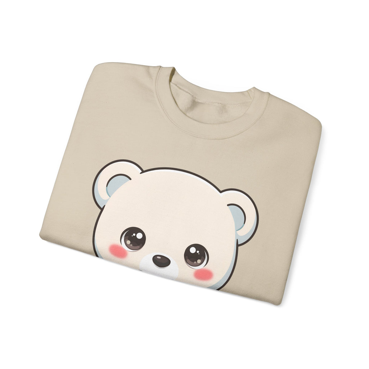 Kawaii Polar Bear Christmas Sweatshirt for Cozy Holiday Moments