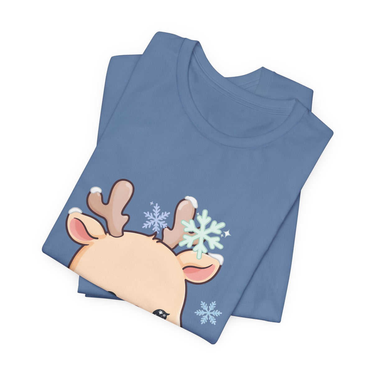Kawaii Reindeer T-Shirt for Cute Winter Outfits
