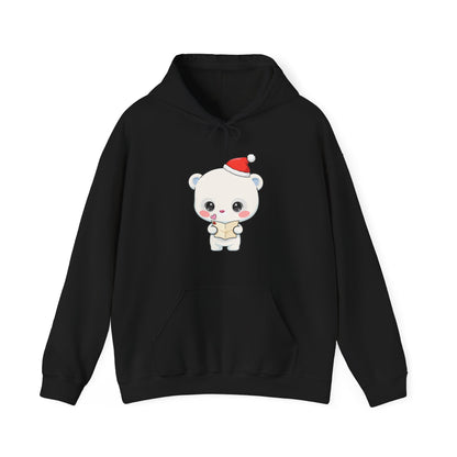 Christmas Polar Bear Hoodie for Cozy Holiday Cheer