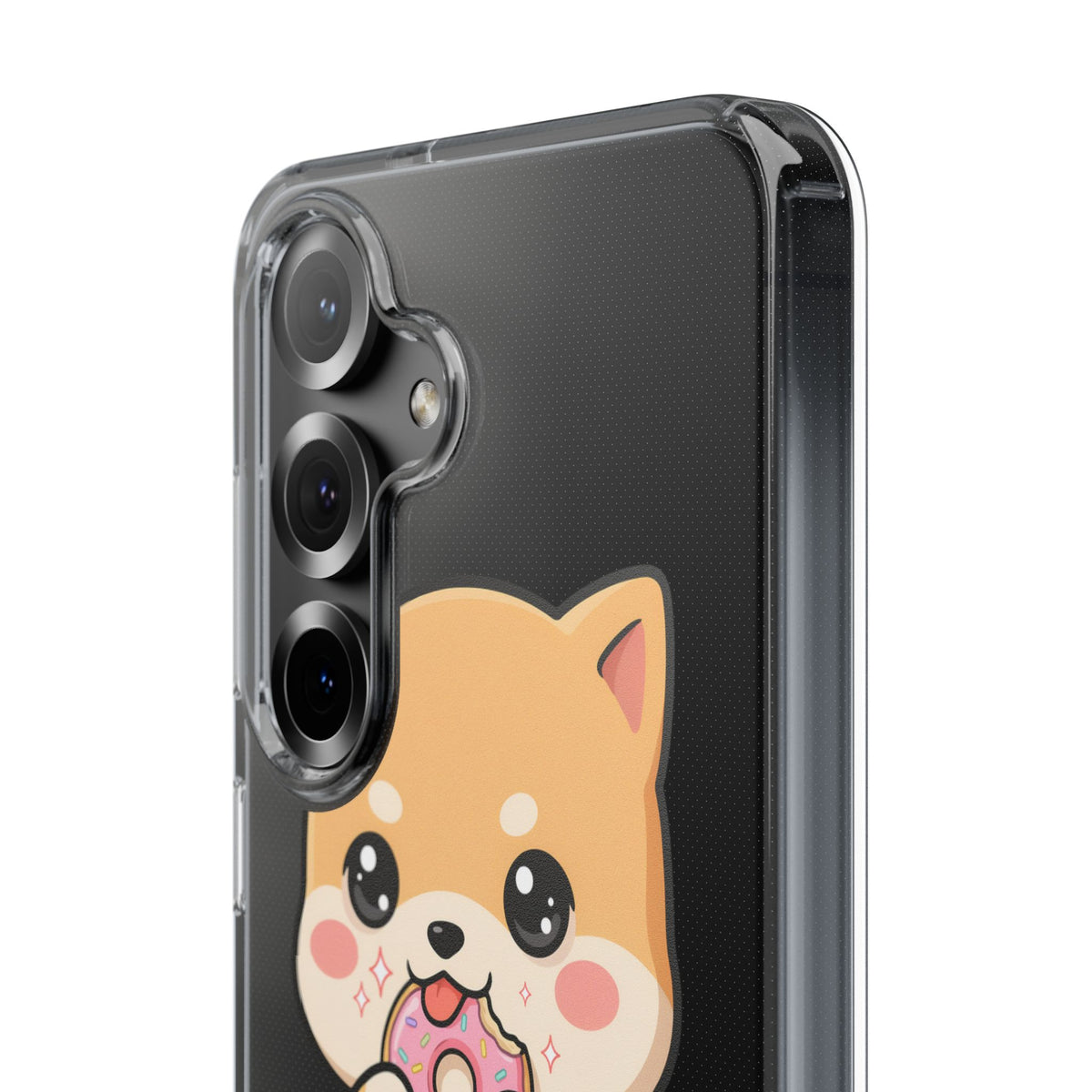 Kawaii Shiba Inu Phone Case with Donut