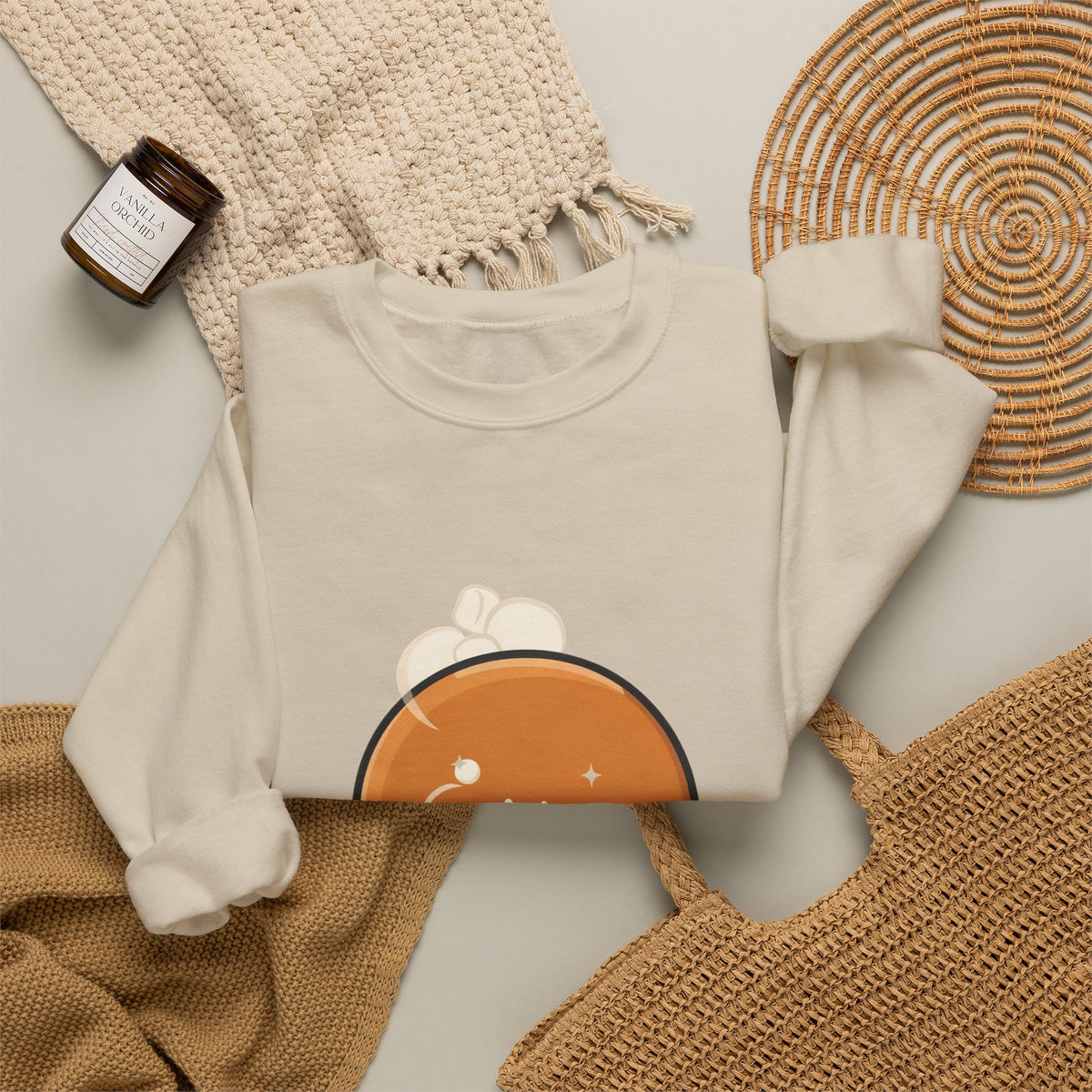 Cute Gingerbread Sweatshirt for Cozy Cocoa Breaks