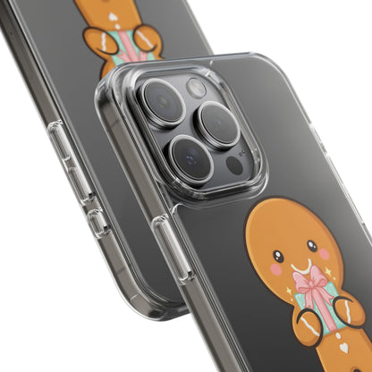 Gingerbread Man Phone Case, Cute Holiday Gift Design
