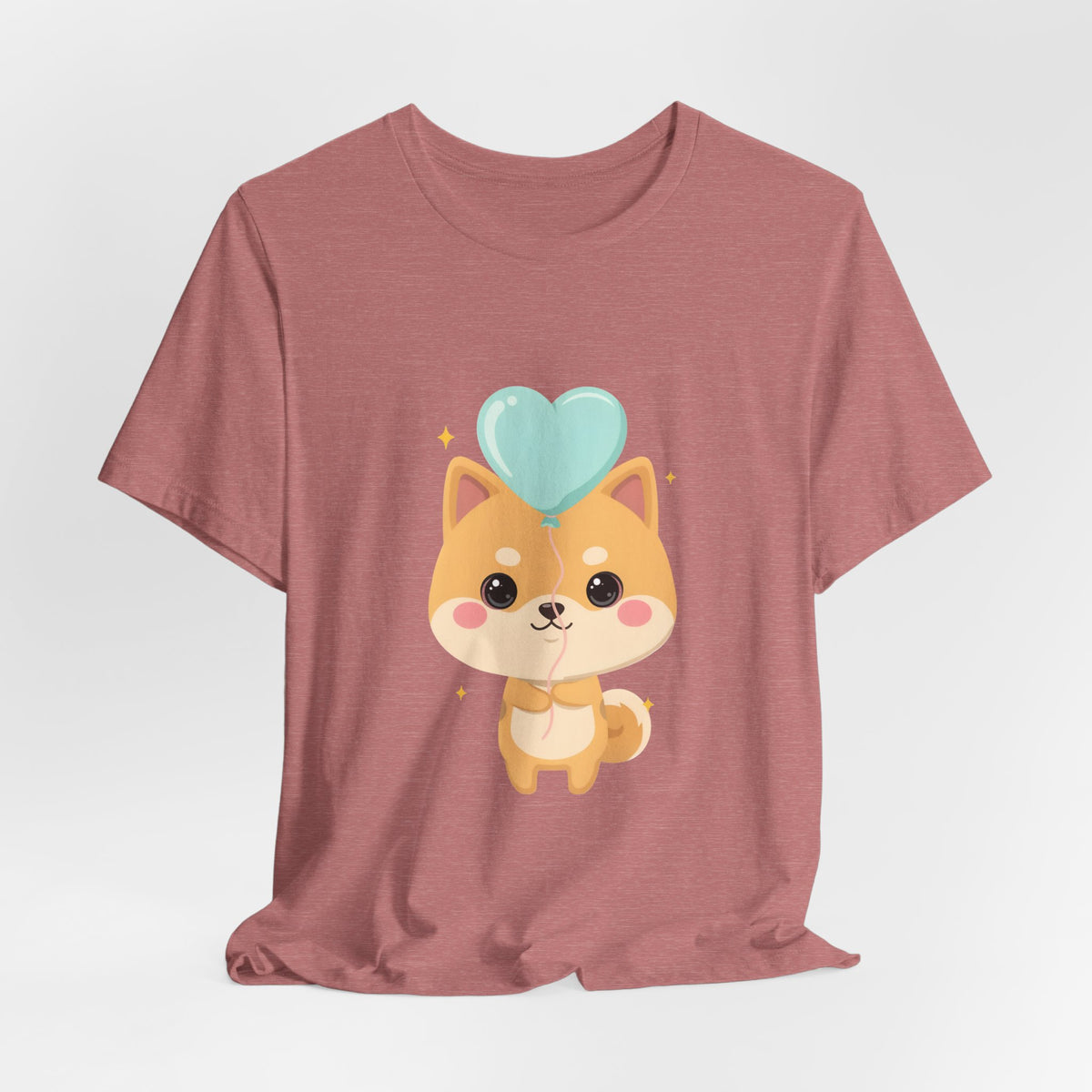 Kawaii Shiba Inu T-Shirt, Cute Balloon Dog Gift