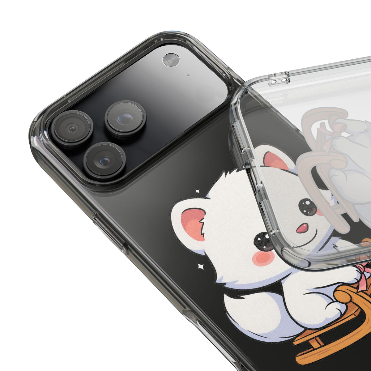 Kawaii Arctic Fox Phone Case for Cute Animal Lovers