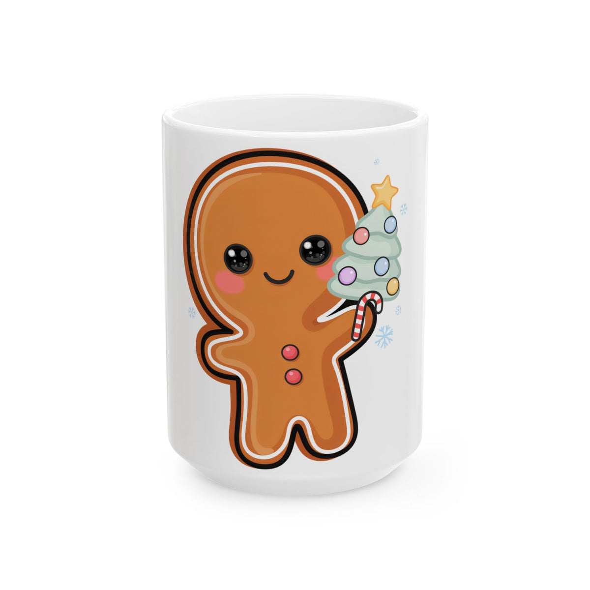 Christmas Gingerbread Man Mug – Cute Holiday Cheer
