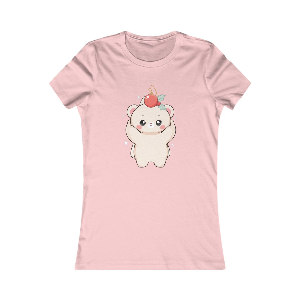 Kawaii Christmas Polar Bear Women's Tee