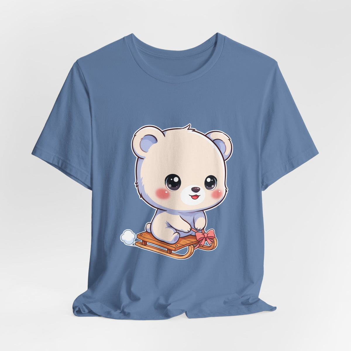 Kawaii Polar Bear T-Shirt for Cozy Winter Days