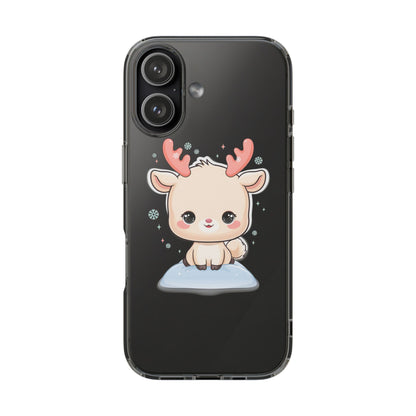 Kawaii Reindeer Phone Case for a Sweet Winter Cheer