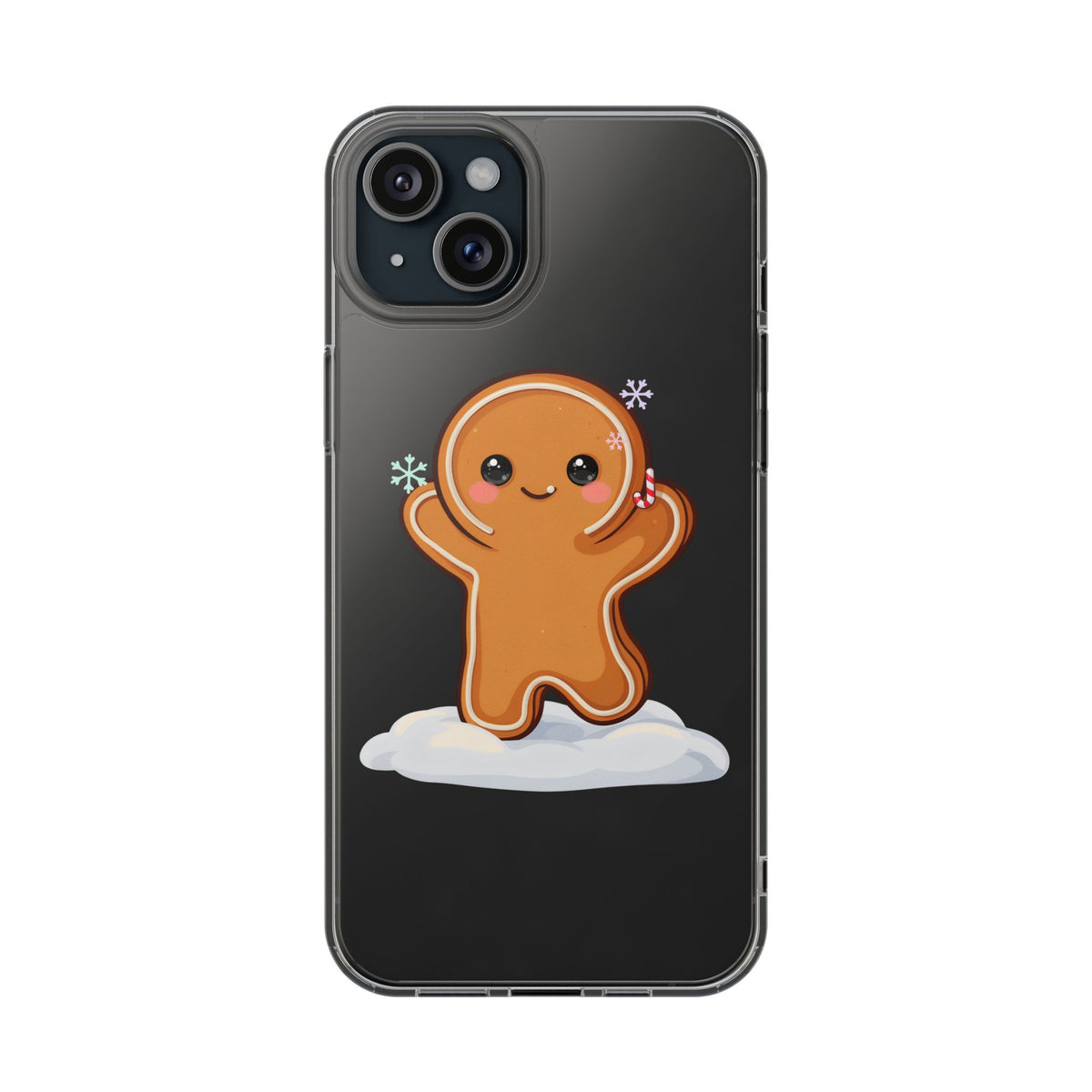 Kawaii Gingerbread Phone Case for Cozy Holiday Fans