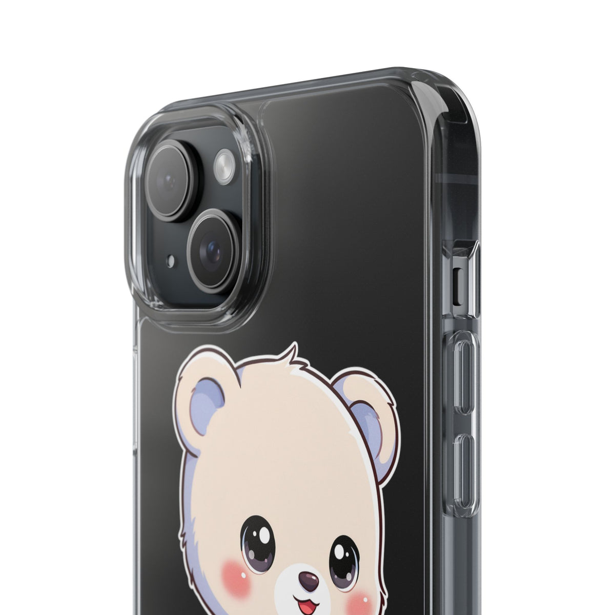 Kawaii Polar Bear Phone Case, Cute Winter Gift