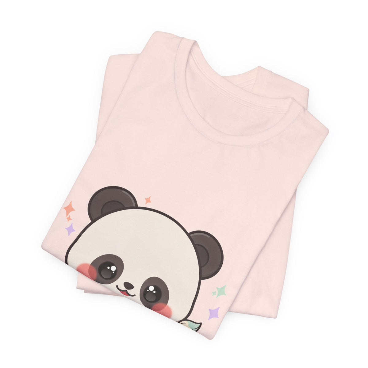 Kawaii Panda Artist T-Shirt for Creative Panda Fans