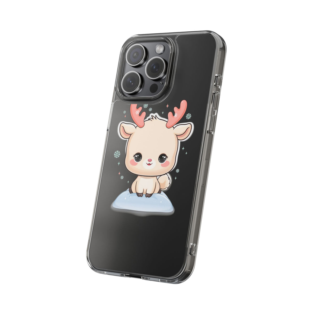 Kawaii Reindeer Phone Case for a Sweet Winter Cheer