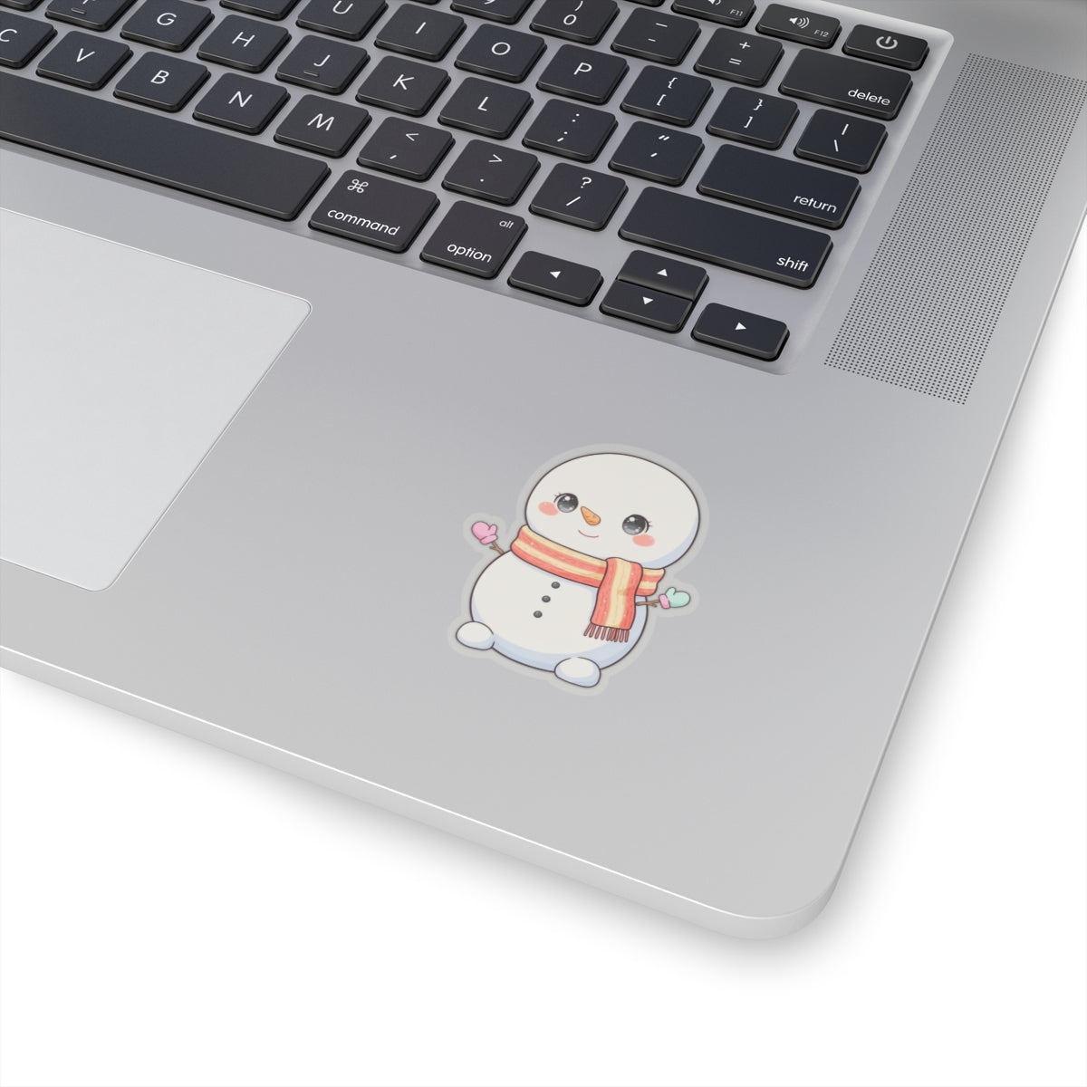 Kawaii Snowman Christmas Sticker for Holiday Gifts