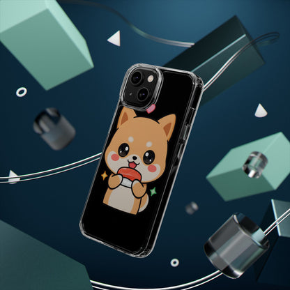 Kawaii Shiba Inu Phone Case for Sushi Lovers