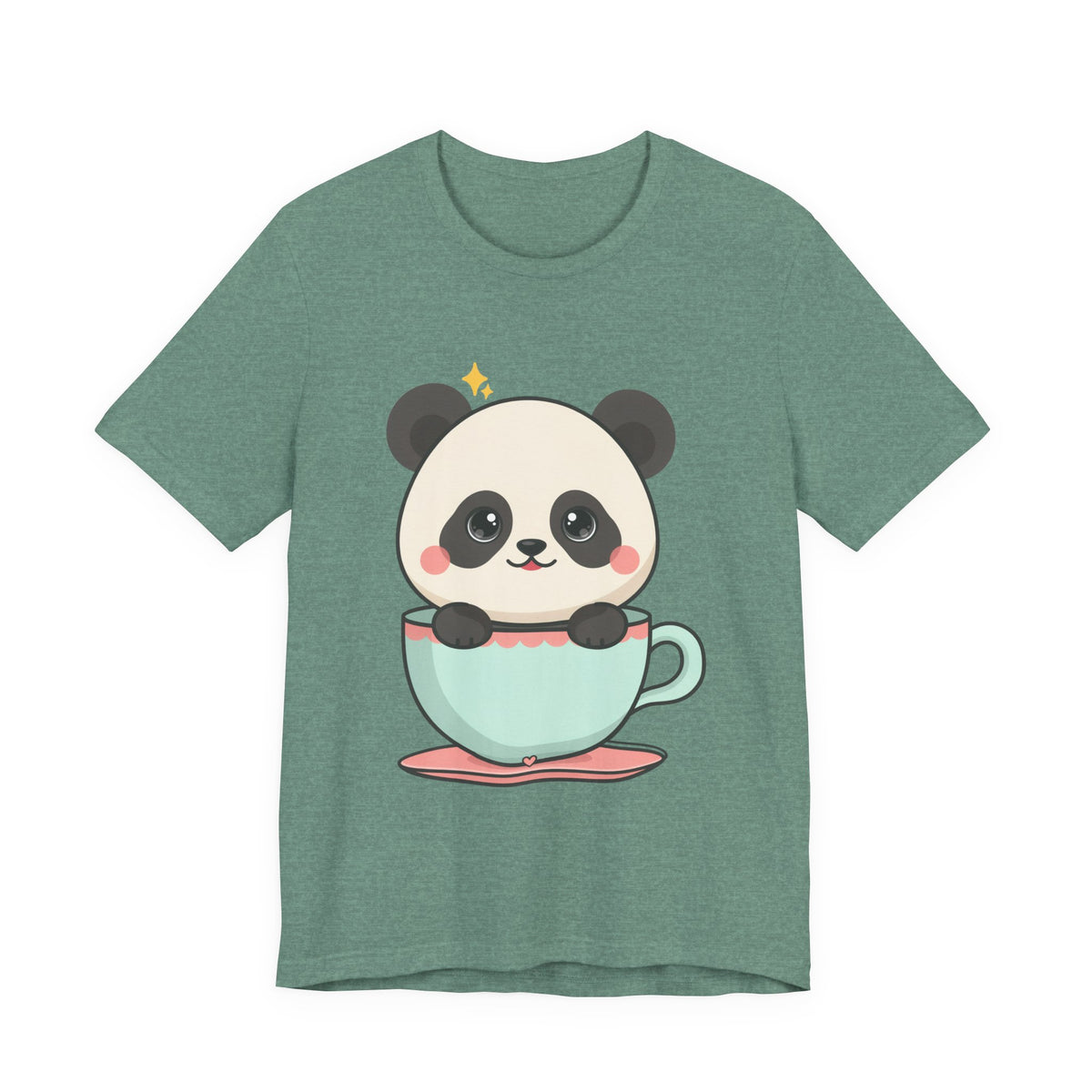 Kawaii Panda T-Shirt, Cute Teacup Panda Tee