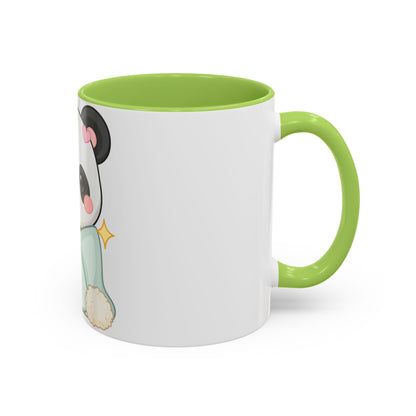 Kawaii Panda Accent Coffee Mug for Cozy Moments