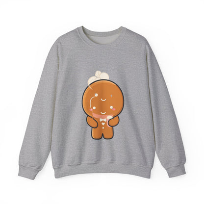 Cute Gingerbread Sweatshirt for Cozy Cocoa Breaks