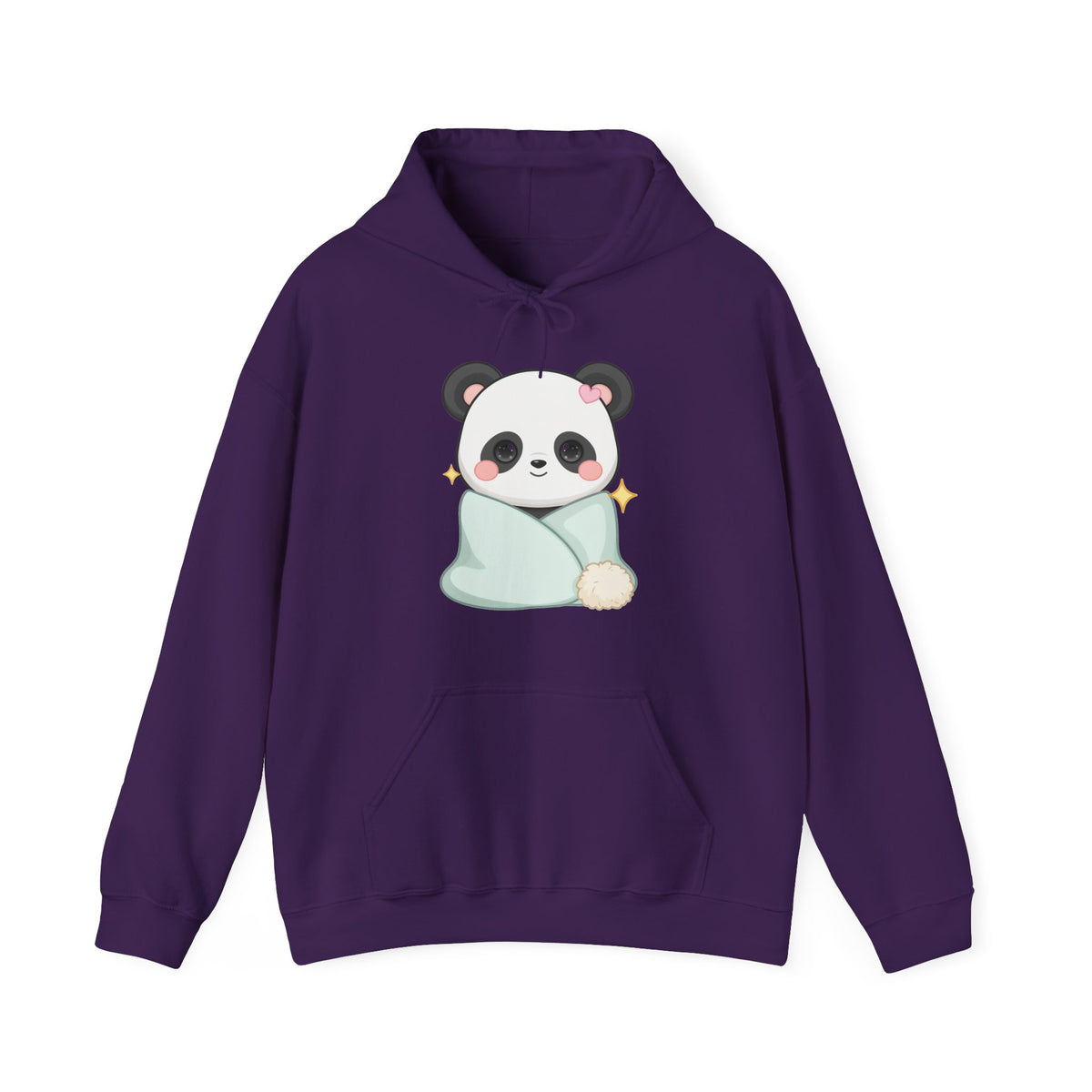 Kawaii Panda Hoodie, Cozy Chibi Animal Sweatshirt