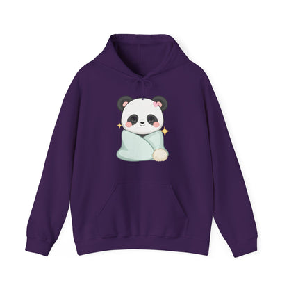 Kawaii Panda Hoodie, Cozy Chibi Animal Sweatshirt