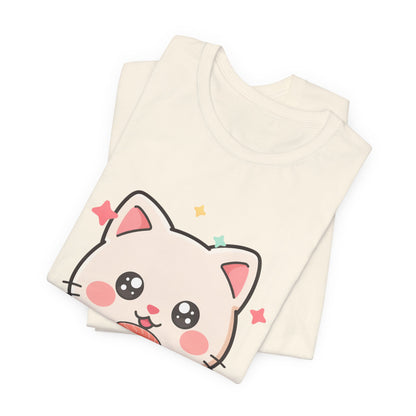Kawaii Sushi Cat T-Shirt for Cat and Sushi Lovers
