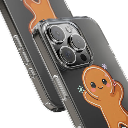 Kawaii Gingerbread Phone Case for Cozy Holiday Fans