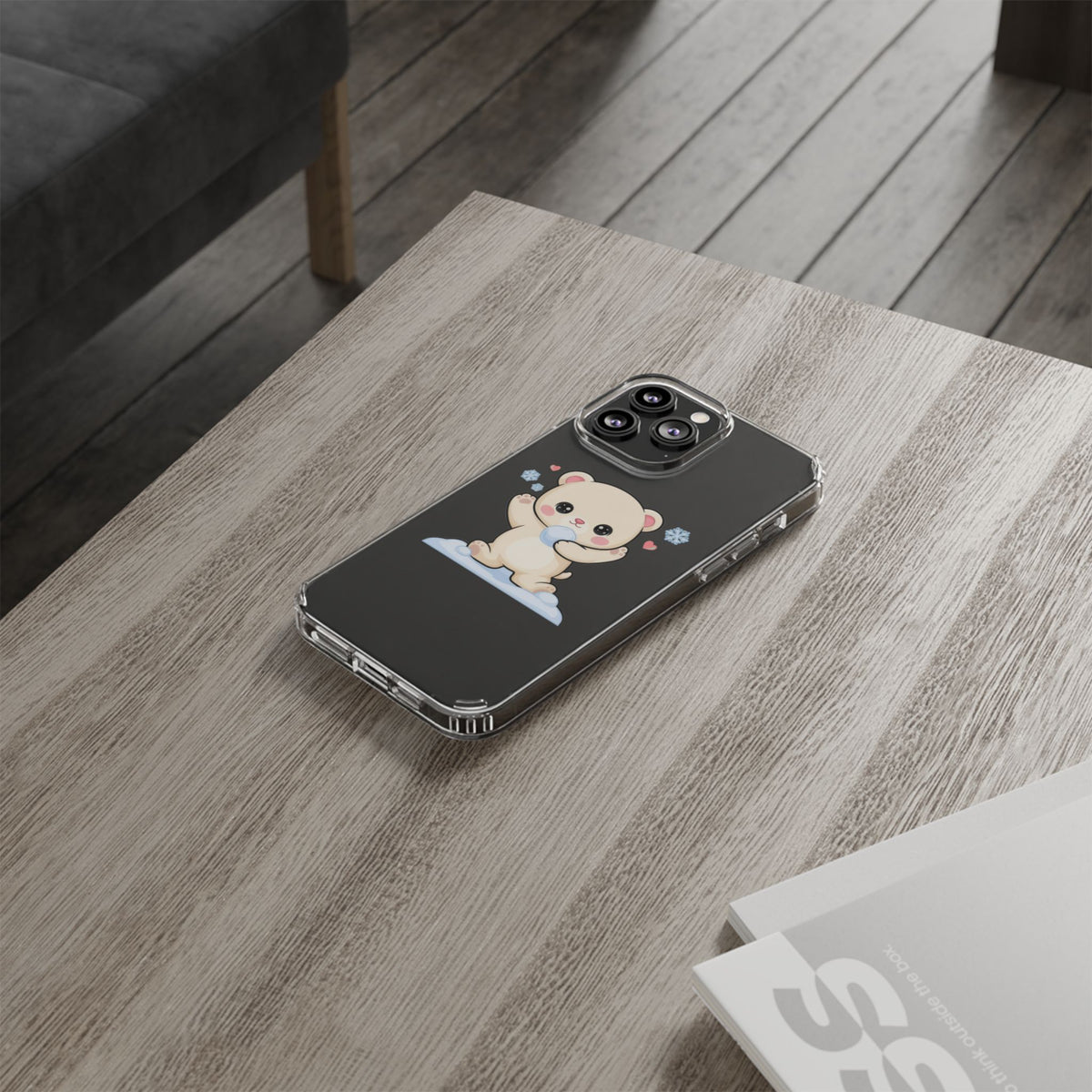 Kawaii Polar Bear Phone Case for Cute Animal Fans
