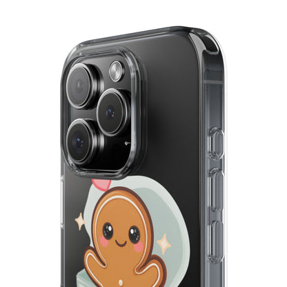 Gingerbread Man Phone Case – Kawaii Holiday Gift