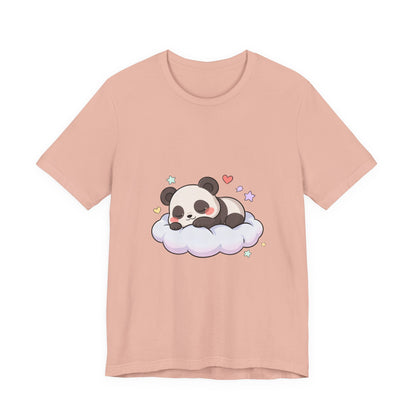 Sleeping Panda T-Shirt, Cute Kawaii Gift for Panda Lovers