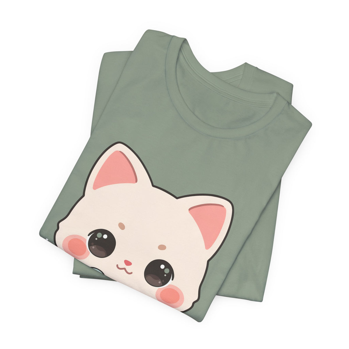 Kawaii Cat Gardening T-Shirt for Plant Lovers