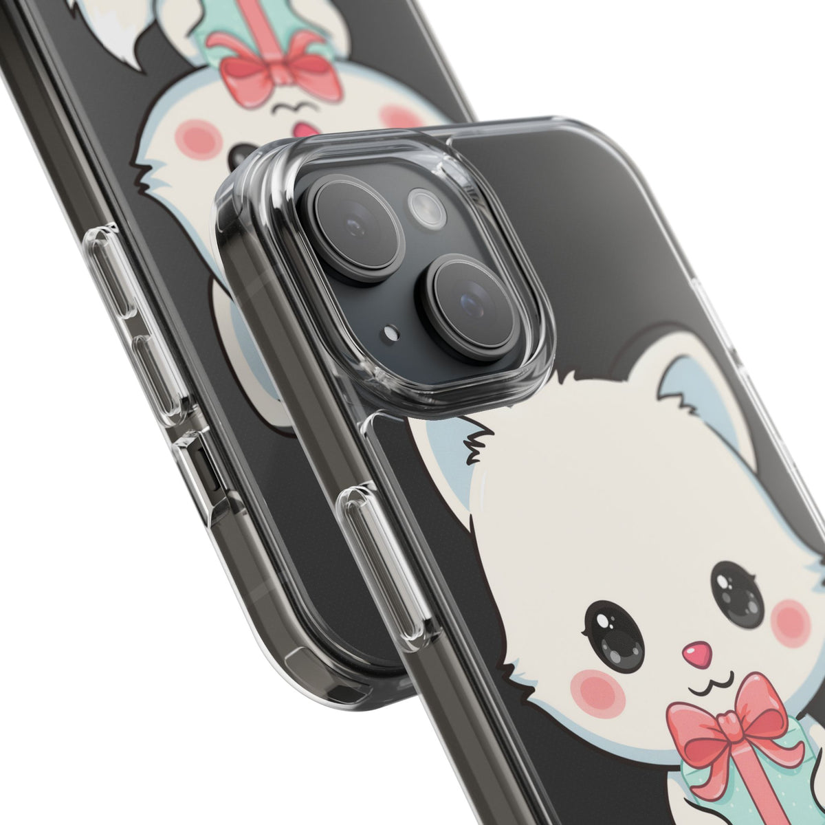 Kawaii Arctic Fox Phone Case with Gift