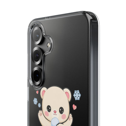Kawaii Polar Bear Phone Case for Cute Animal Fans