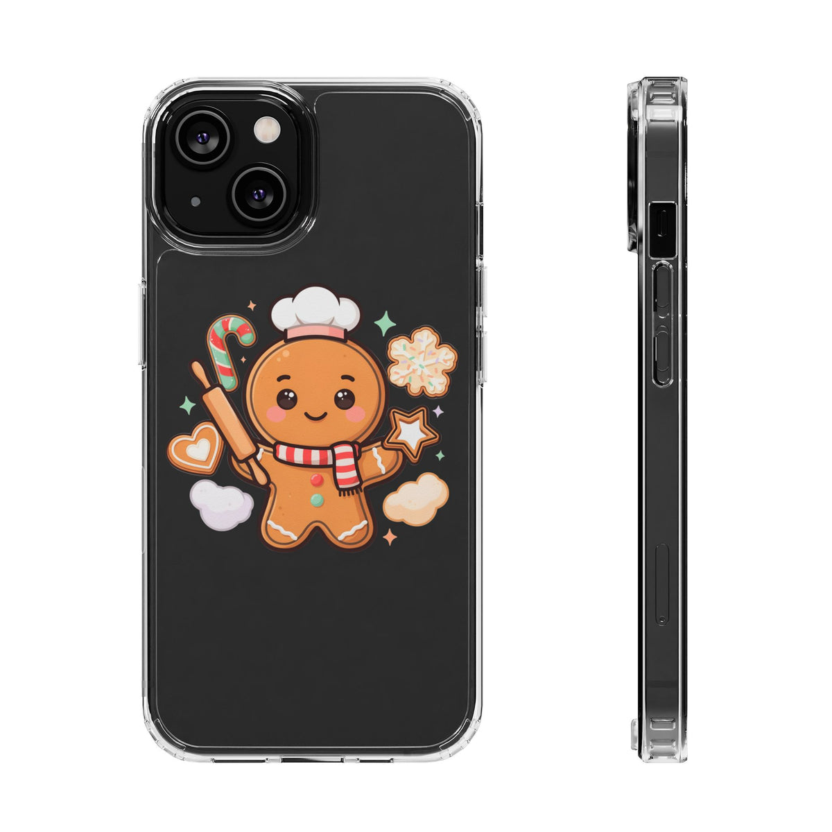 Gingerbread Christmas Phone Case for Holiday Baking Fans