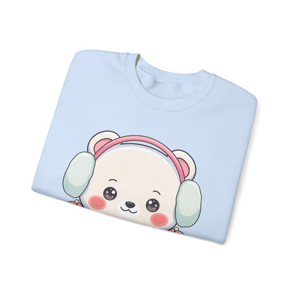 Kawaii Polar Bear Sweatshirt for Cozy Winter Days