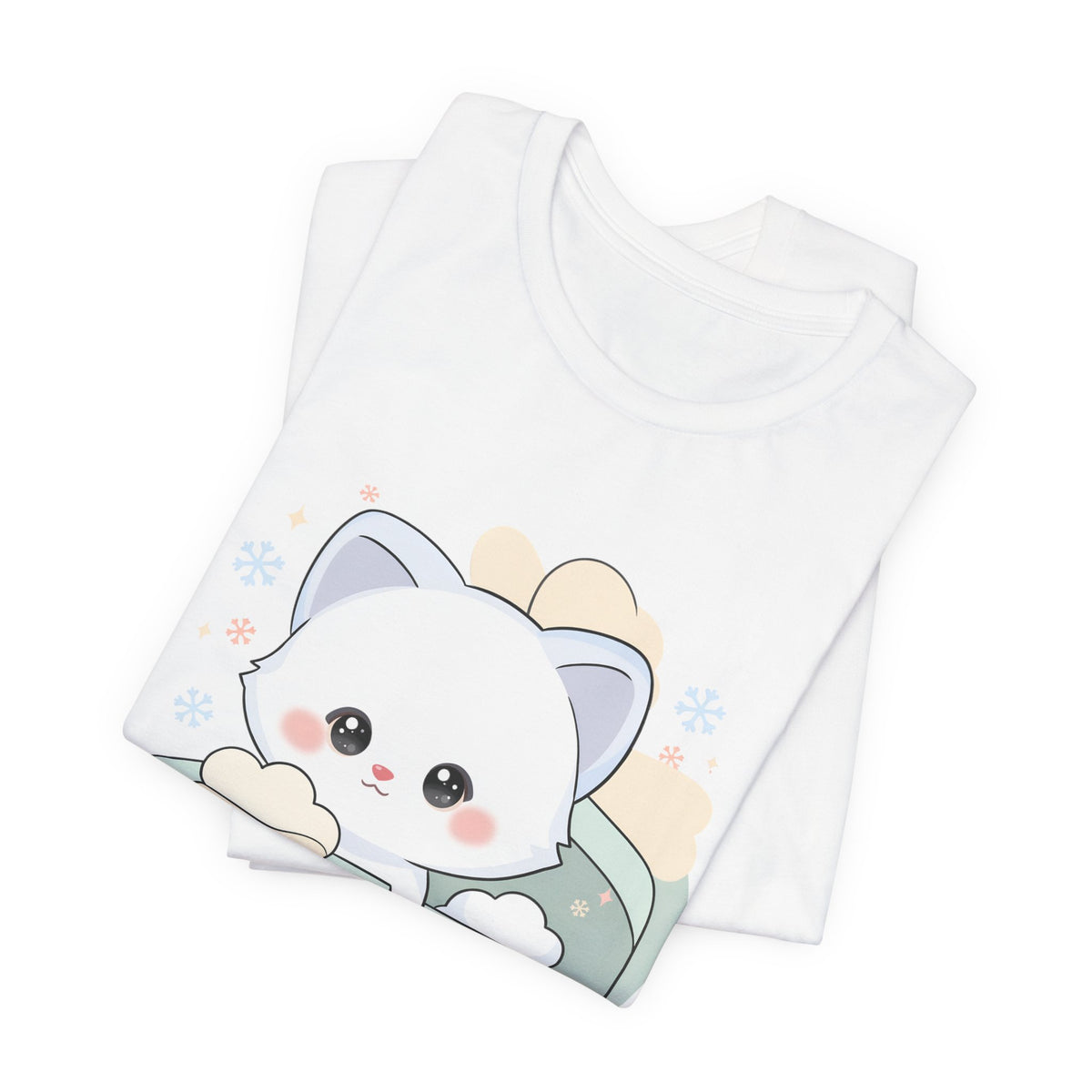 Arctic Fox Gift Tee, Cute Kawaii Birthday Present