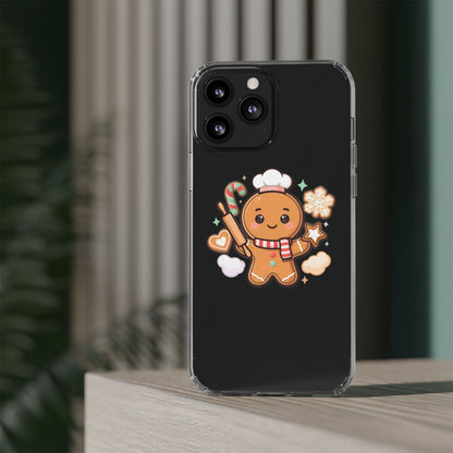 Gingerbread Christmas Phone Case for Holiday Baking Fans