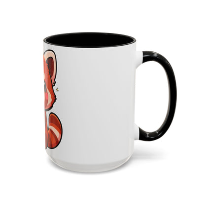 Kawaii Red Panda Accent Coffee Mug for Creative Days