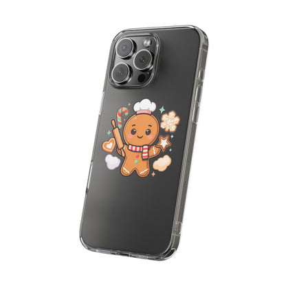 Gingerbread Christmas Phone Case for Holiday Baking Fans