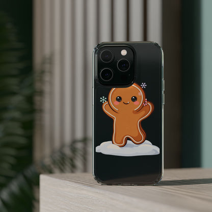 Kawaii Gingerbread Phone Case for Cozy Holiday Fans