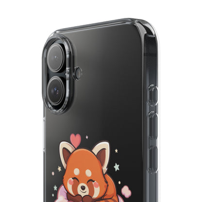 Cute Red Panda Phone Case, Dreamy Kawaii Cloud Art
