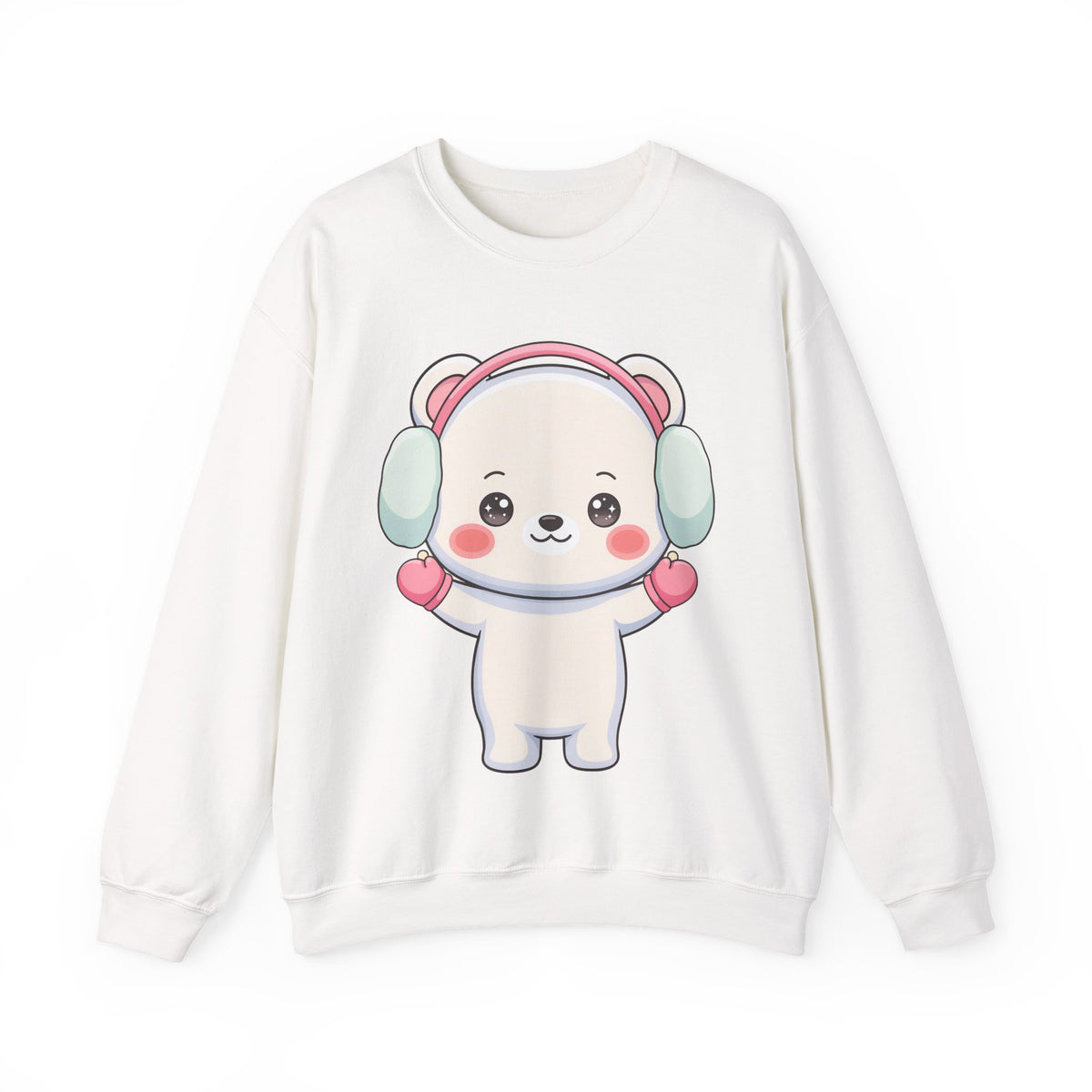 Kawaii Polar Bear Sweatshirt for Cozy Winter Days