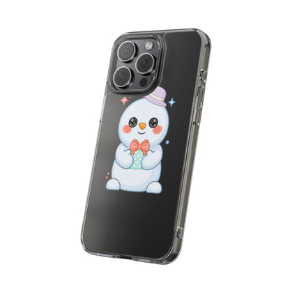 Kawaii Snowman Phone Case for Cheerful Winter Days