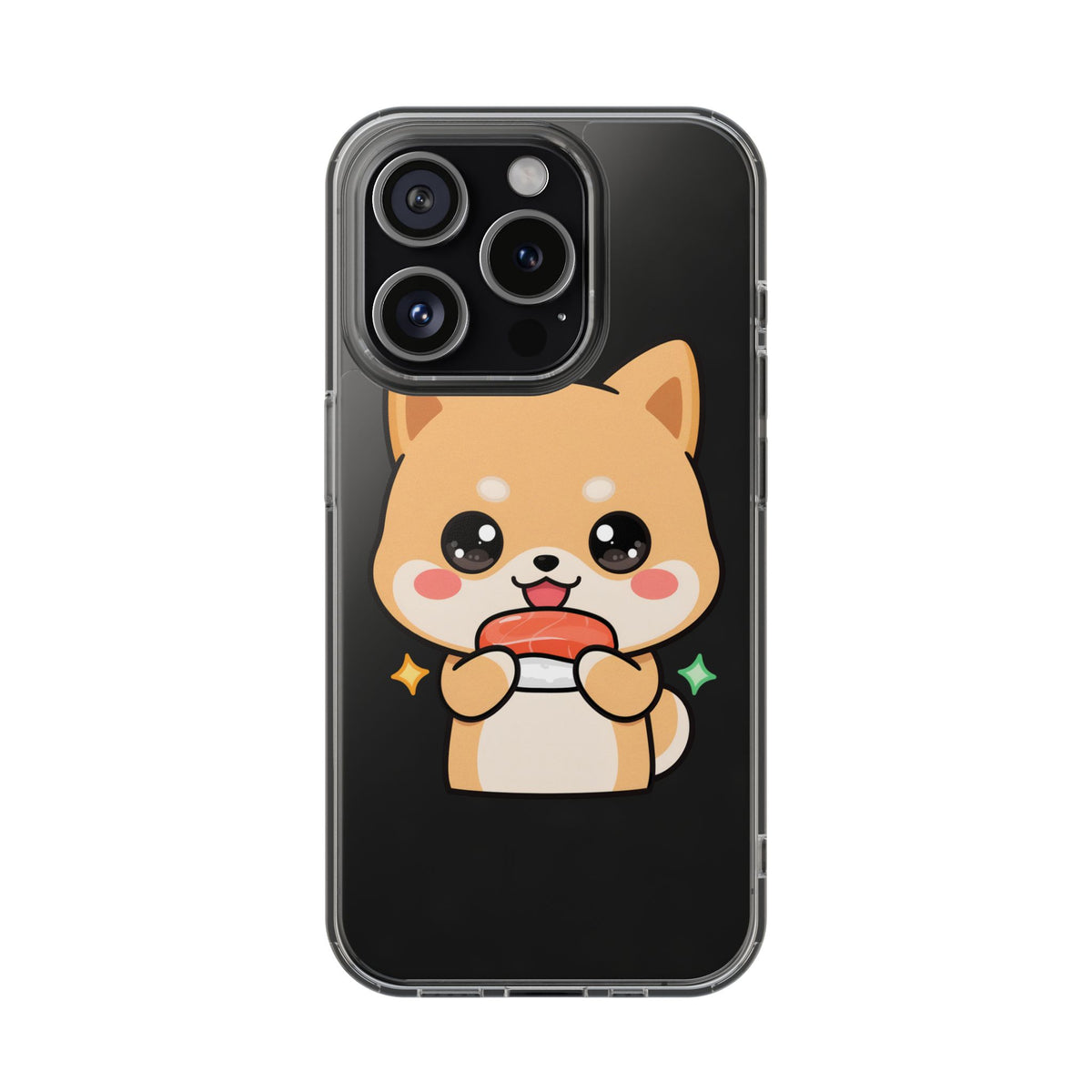 Kawaii Shiba Inu Phone Case for Sushi Lovers