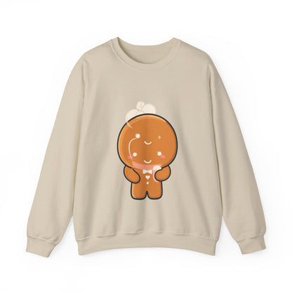 Cute Gingerbread Sweatshirt for Cozy Cocoa Breaks