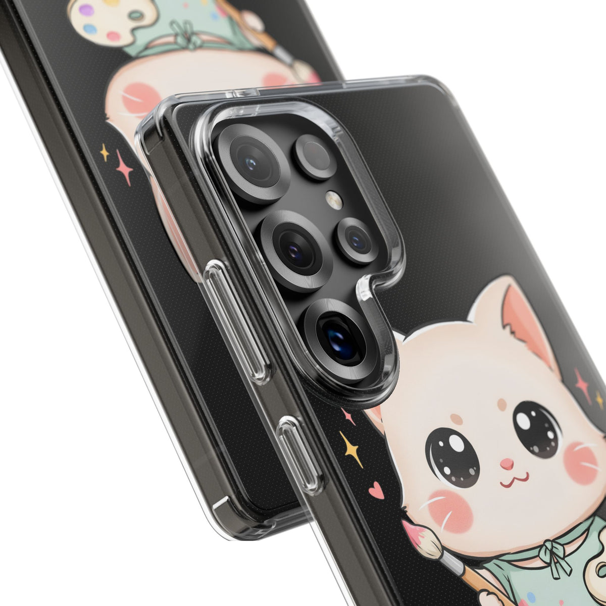 Kawaii Cat Phone Case for Creative Cat Lovers