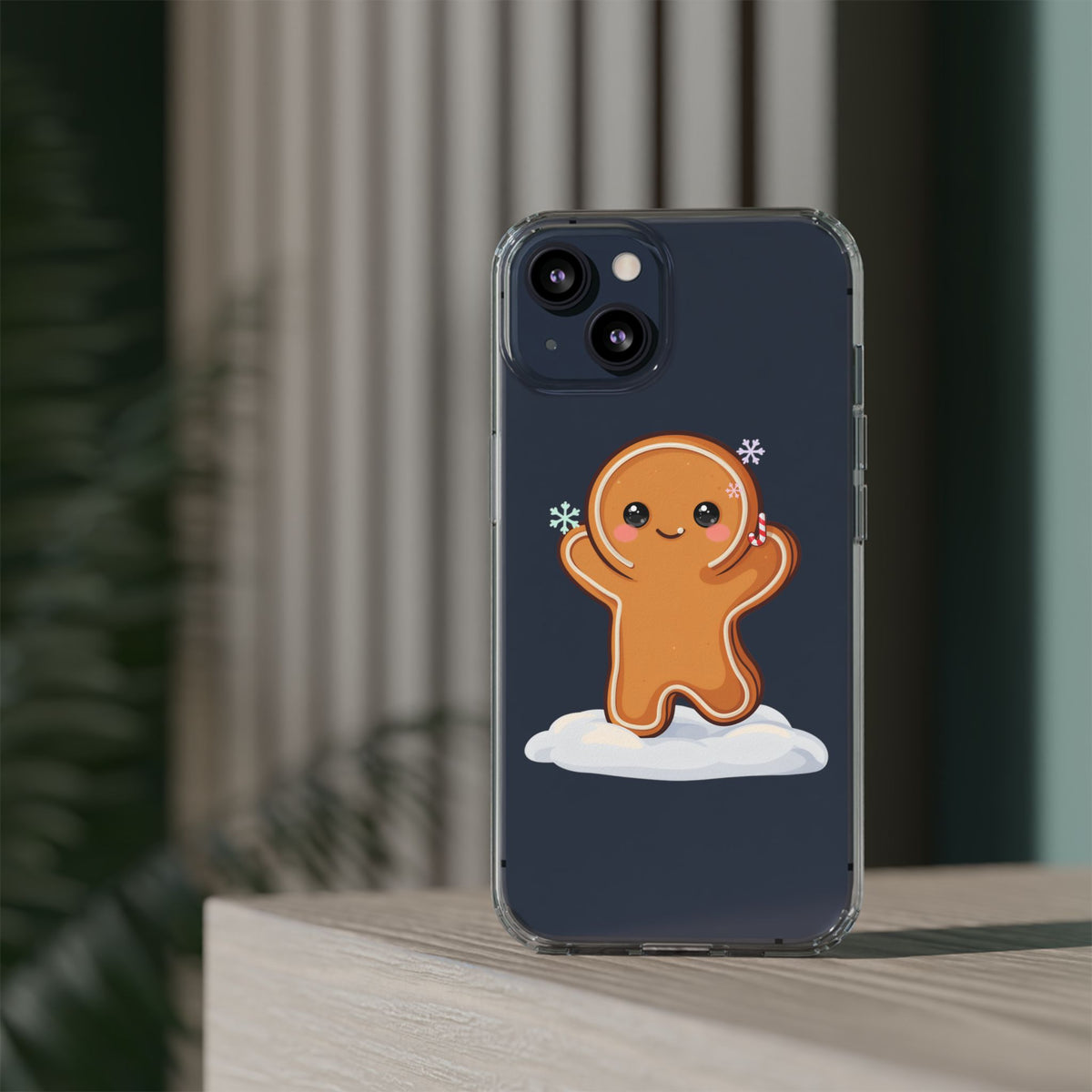 Kawaii Gingerbread Phone Case for Cozy Holiday Fans