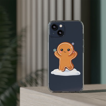Kawaii Gingerbread Phone Case for Cozy Holiday Fans