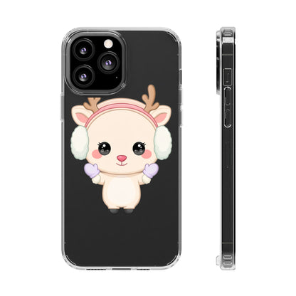 Kawaii Reindeer Phone Case for Cozy Cute Style